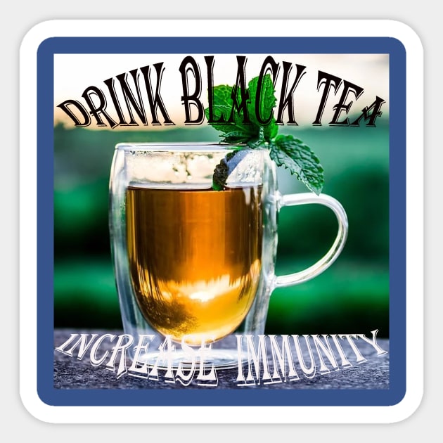 black tea Sticker by paulashish